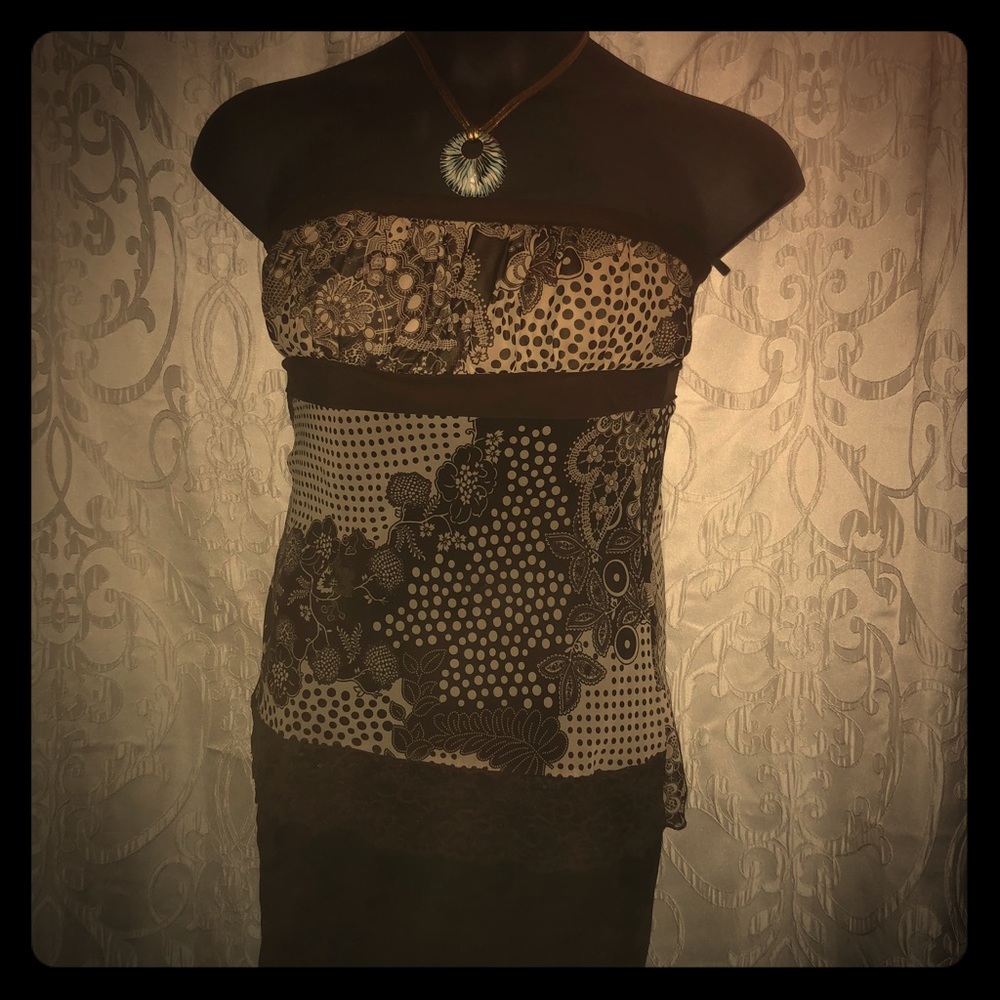 Shear Sleeveless Blouse